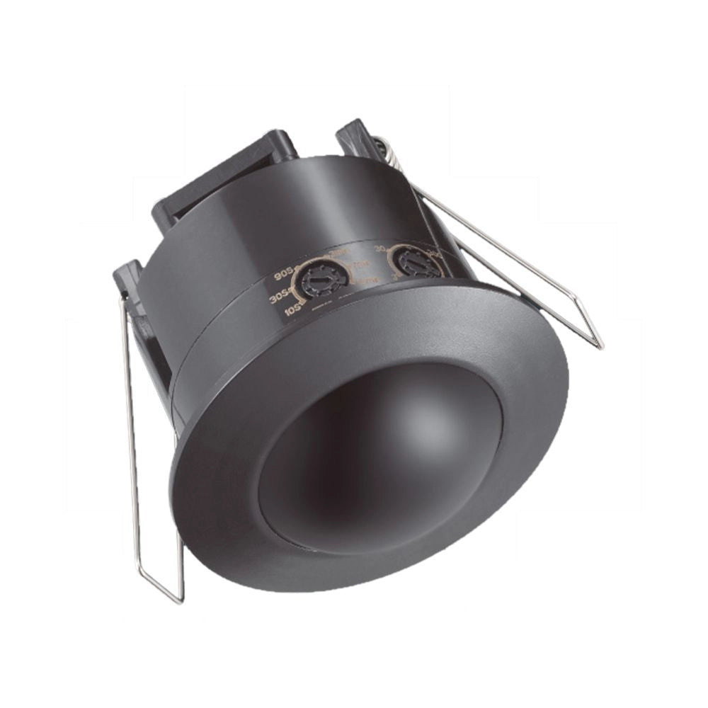 V-Tac SKU 23679 VT-8029 sensore di movimento a infrarossi a incasso colore nero