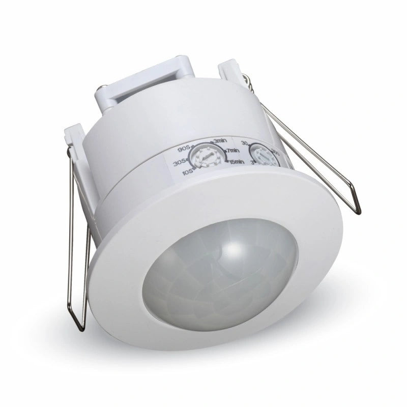 V-Tac SKU 5090 VT-8029 sensore di movimento a infrarossi a incasso colore bianco