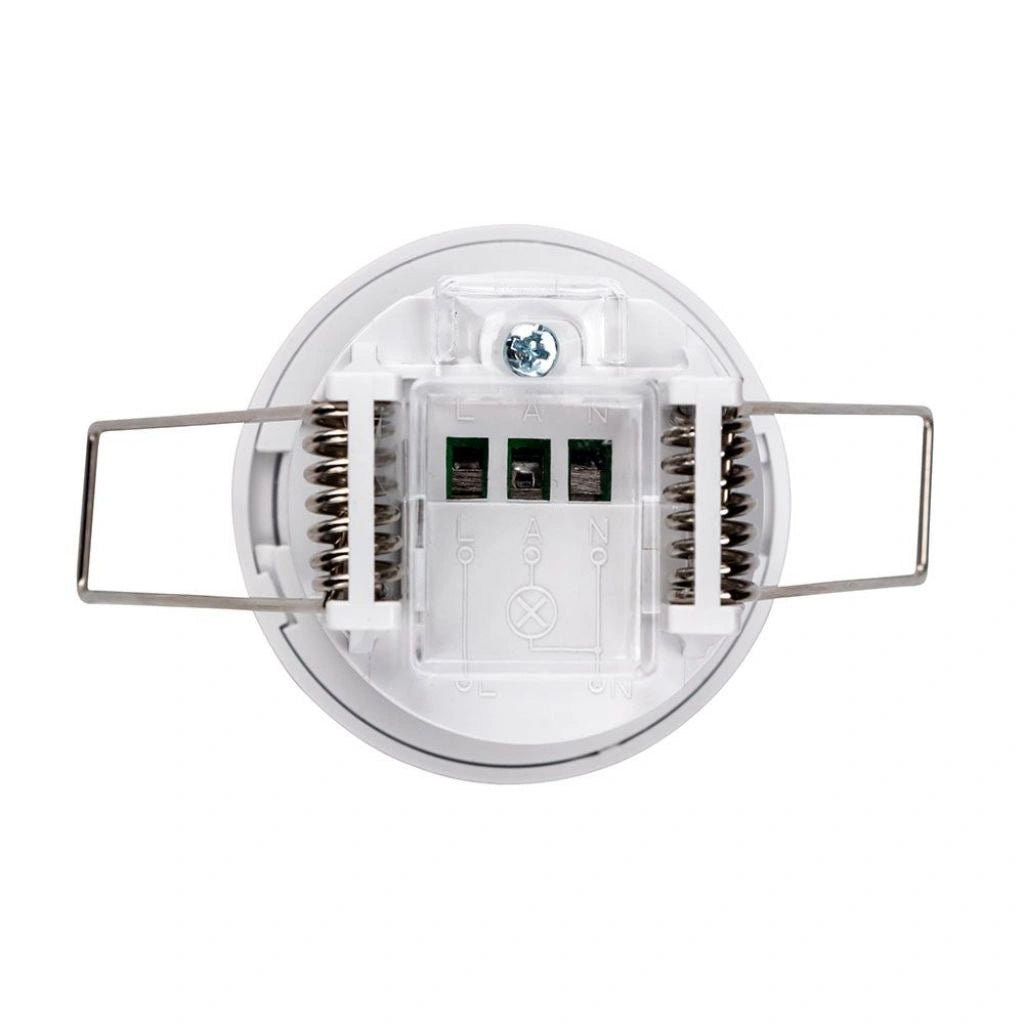 V-Tac SKU 6608 VT-8092 sensore di movimento a infrarossi a incasso colore bianco