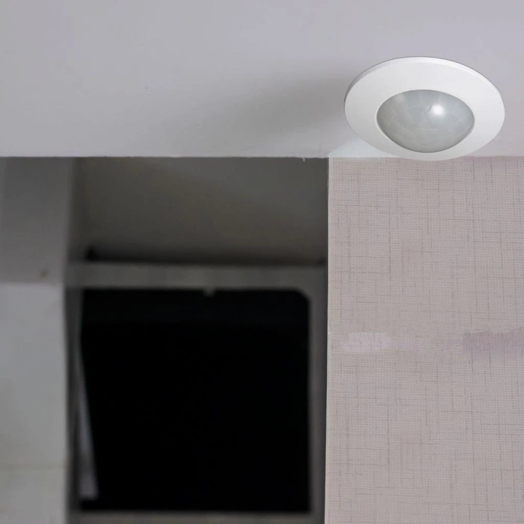 V-Tac SKU 1356 VT-8051 sensore di movimento a infrarossi a incasso colore bianco