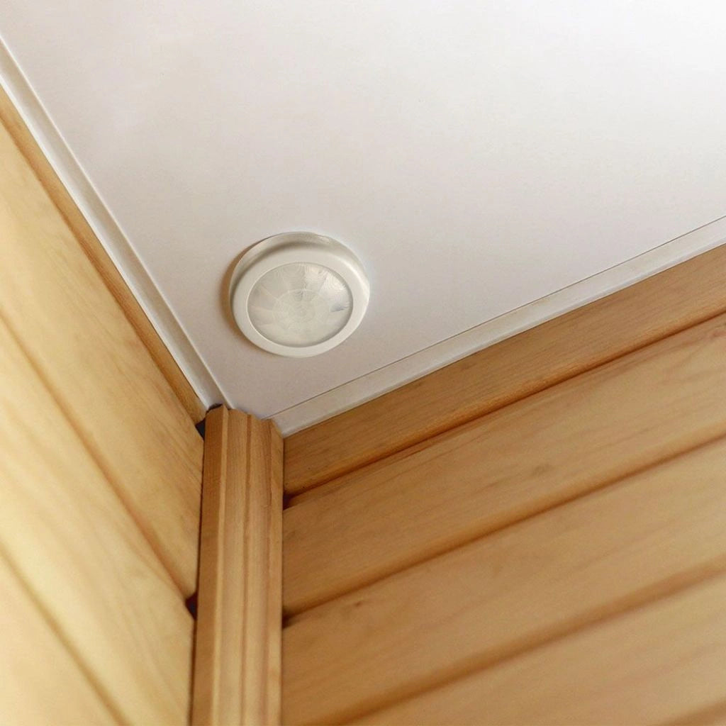 V-Tac SKU 6608 VT-8092 sensore di movimento a infrarossi a incasso colore bianco