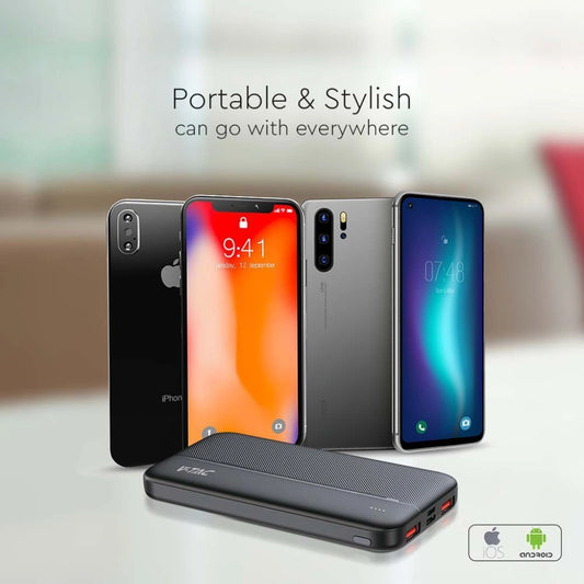 V-Tac SKU 7831 VT-10000-B power bank per smartphone e tablet. 10000 mAh. Rettangolare. Colore nero.