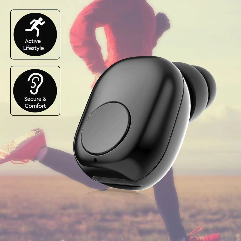 V-Tac SKU 7705 VT-6500 auricolare bluetooth. Colore nero. 55 mAh. Autonomia 3 ore. Leggera. Con microfono integrato. Per telefonare, anche alla guida, con le mani libere. Suono digitale di alta qualità. Amplificatore stereo. Compatibile con tutti i dispositivi bluetooth. Ideale per chi fa sport in movimento. 
