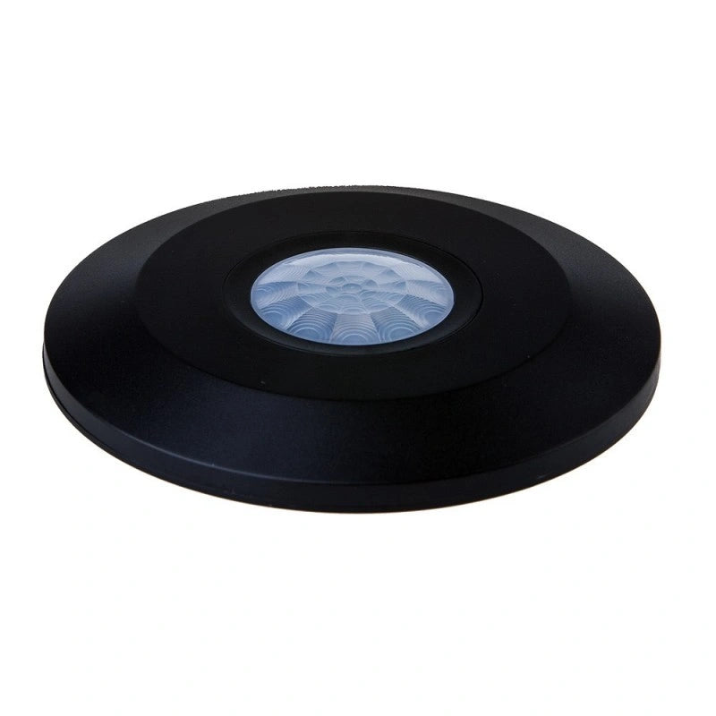 V-Tac SKU 5087 VT-8027 sensore di movimento a infrarossi. Campo di rilevamento a 360 gradi e una distanza massima di 8 metri. Montaggio a plafone. Colore nero.