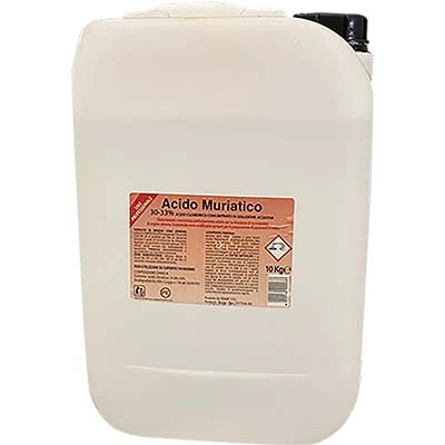 Acido cloridrico muriatico 30 - 33% tanica da 10 kg