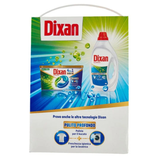 Dixan classico pulito profondo detersivo 5,82 kg 97 lavaggi bucato biancheria