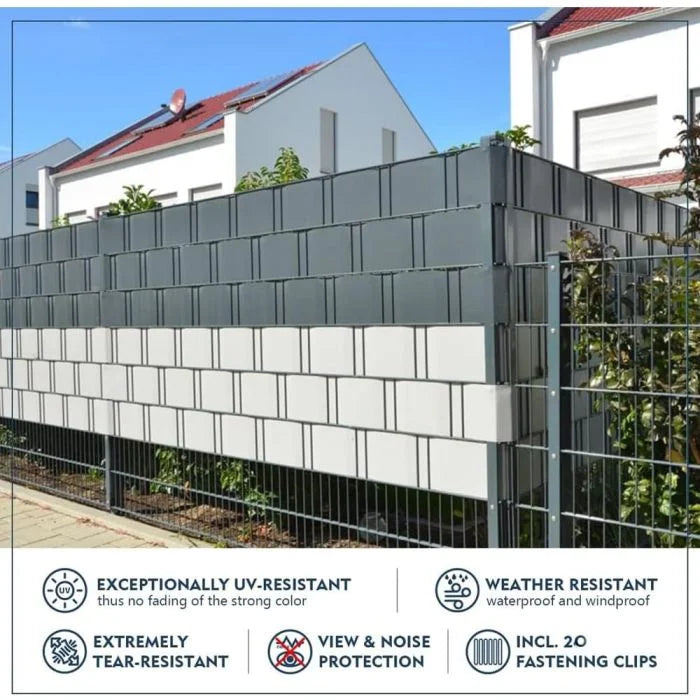Effe frangivista fascia coprente per balconi e ringhiere in pvc