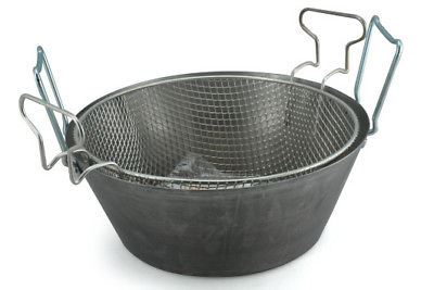 Friggitrice professionale con cestello diametro cm 34 40 46 52