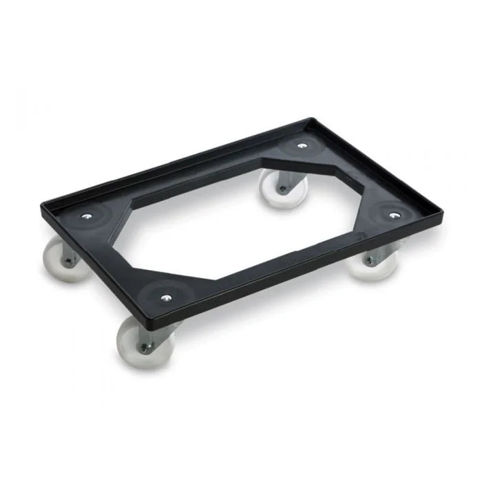 Giganplast 1870/ABS carrello ruote box service trasporto cassette impasto lievitazione panetti pizza pane cm 60 x 40 x 16