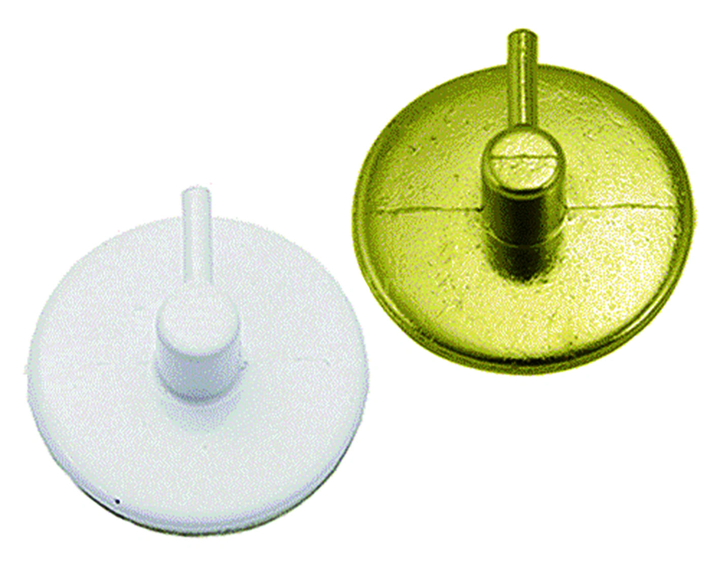 Supporto per bris - bris metal tondo. Disponibile in colore oro o bianco