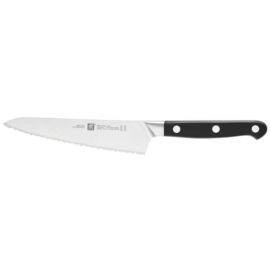 Zwilling Pro coltello professionale da chef Compact 14 cm seghettato