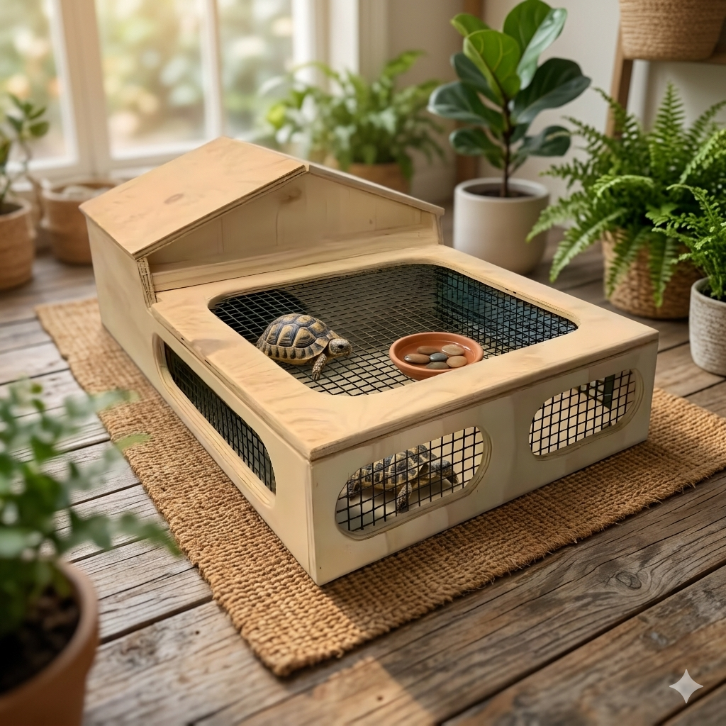 Casette, terrari, nidi, mangiatoie e articoli in legno per tartarughe di terra, rettili, anfibi, galline ovaiole, scoiattoli, criceti, ricci, porcellini d'india, pollame