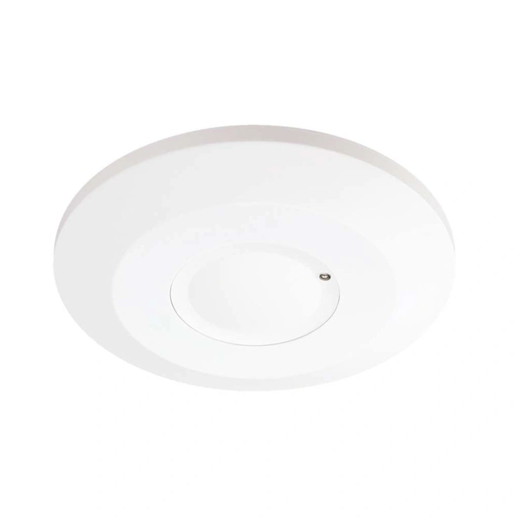 V-Tac SKU 23163 VT-81001 sensore di movimento a microonde. Rilevamento a 360 gradi. Montaggio a plafone. Colore bianco.