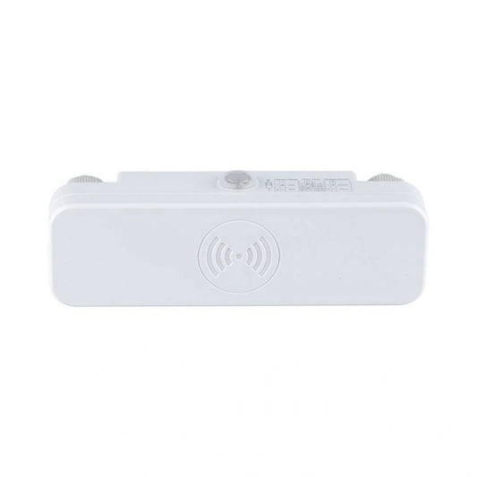 V-Tac SKU 5572 VT-8036 sensore di movimento a microonde. Capacità di rilevamento&nbsp;da 180° a 360° con una&nbsp;portata regolabile fino a 10 metri. Montaggio a plafone. Colore bianco.