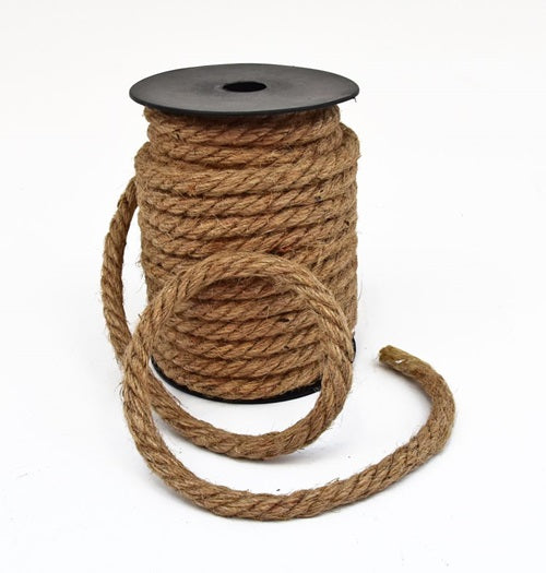 Rotolo corda juta lunghezza 10 metri spessore 10 mm tiragraffi sottopentola