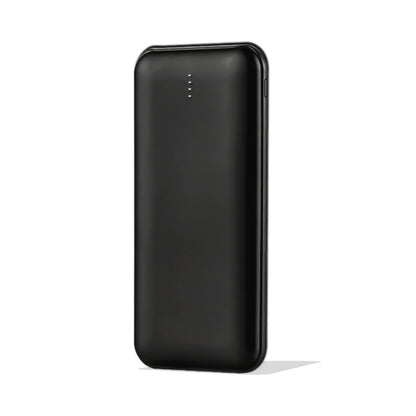 V-Tac SKU 23037 VT-3527 power bank slim per tablet e smartphone. 10000 mAh. Carica veloce. 10 Watt. Con dual Usb e type C. Colore nero.