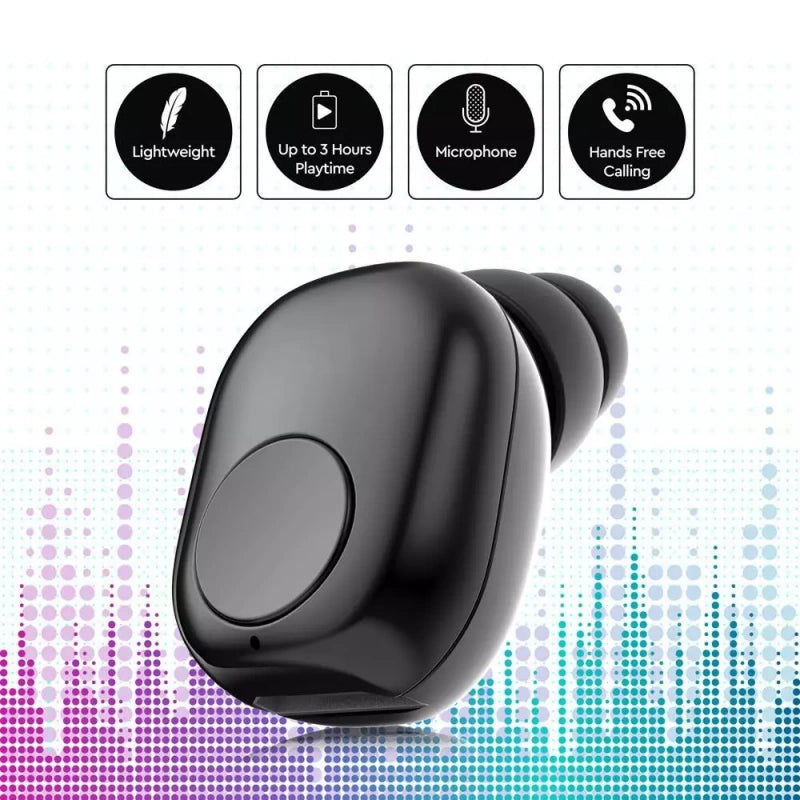 V-Tac SKU 7705 VT-6500 auricolare bluetooth. Colore nero. 55 mAh. Autonomia 3 ore. Leggera. Con microfono integrato. Per telefonare, anche alla guida, con le mani libere. Suono digitale di alta qualità. Amplificatore stereo. Compatibile con tutti i dispositivi bluetooth. Ideale per chi fa sport in movimento.&nbsp;