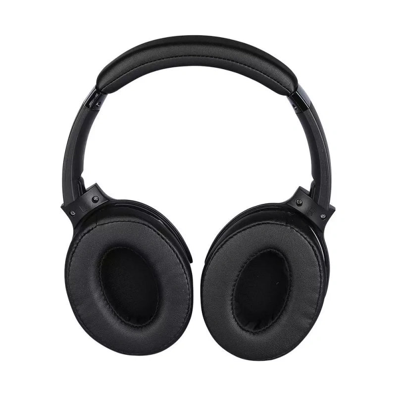 V-Tac SKU 7728 VT-6322-R cuffie senza fili per ascoltare musica. Bluetooth. Testa rotante. Colore blu. Con custodia. Controlla musica e media sul tuo smartphone. Suono di alta qualità. Connettività fino a 10 metri. Autonomia di 12 ore. Per ascoltare musica e telefonare con le mani libere. Microfono integrato. Tasti per il controllo. Micro cavo USB incluso. Slot per scheda SD/TF. Porta ausiliaria.