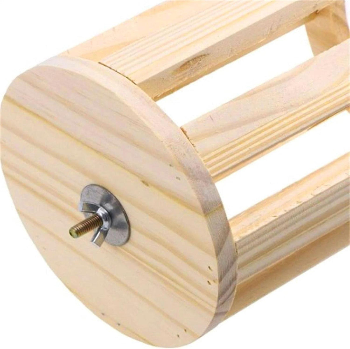 Mangiatoia in legno per conigli criceti scoiattoli roditori cincillà fieno cm 20 x 14