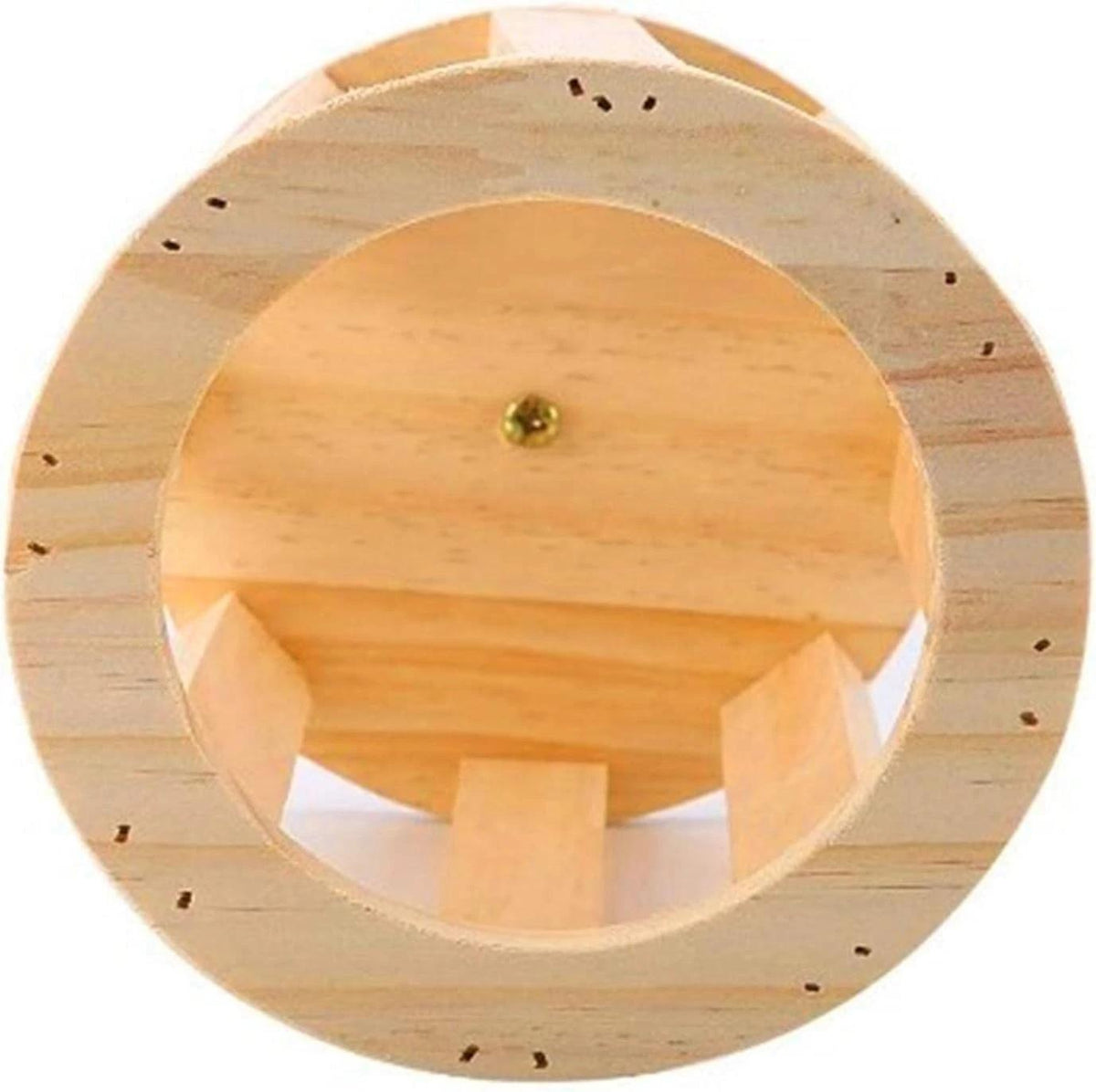 Mangiatoia in legno per conigli criceti scoiattoli roditori cincillà fieno cm 20 x 14