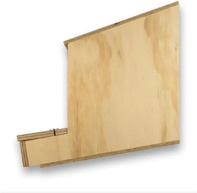 Nido in legno per galline ovaiole doppio covatrice sala parto posatoio esterno cm 57 x 35 x h 45