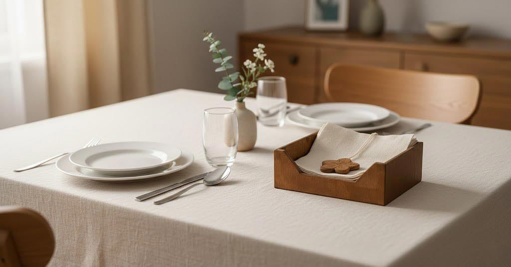 3 portatovaglioli in legno cm 23 x 23 x h 8 dispenser salviette carta legno grezzo arredo centro tavola