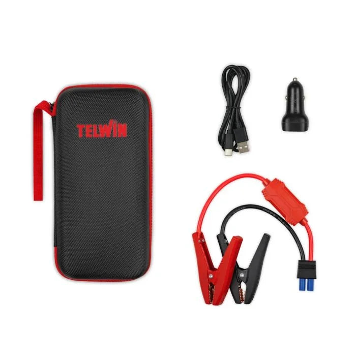 Telwin Drive 1250 avviatore al litio per moto auto camper furgoni motori marini