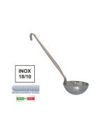 Gnali mestolo in acciaio inox 18/10 disponibile in diametro cm 6 e cm 9.