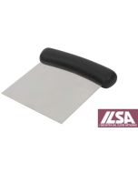 Ilsa raschietto rettangolare in acciaio inox. Raschietto rettangolare in dimensioni cm 7,5 x cm 15 e cm 9,5 x cm 11
