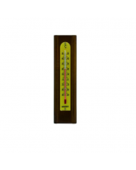 Maurer termometro su legno di noce per interni mm 200 x 54