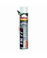 Pattex FR 77 schiuma poliuretanica antifuoco. 6 pezzi da 750 ml. E' raccomandata per la realizzazione di riempimenti, insonorizzazioni e sigillature resistenti al fuoco su supporti edili e porosi in interno ed esterno. Resistente al fuoco B1.