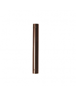 Smalbo tubo in acciaio smaltato colore marrone per stufe a legna