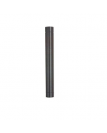 Smalbo tubo in acciaio smaltato nero opaco per stufe a legna - spessore 1 mm