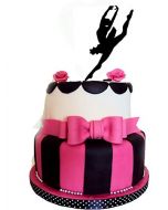 Topper per torta e dolci a forma di ballerina