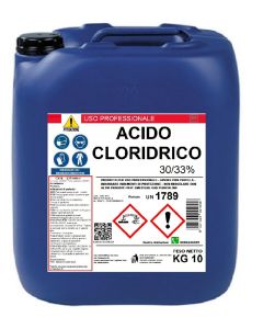 Acido Cloridrico soluzione 30/33% tanica da 10kg