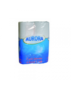 Aurora carta igienica in pura cellulosa 2 veli soffici e resistenti confezione 6 rotoli