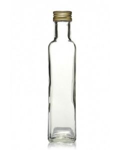 Bottiglia marasca in vetro trasparente varie capacità