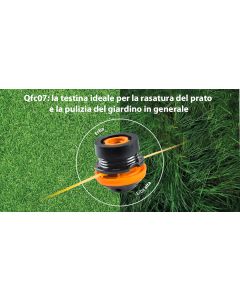 Flash Cutter Qfc07 testina universale per decespugliatore per erba e erba alta