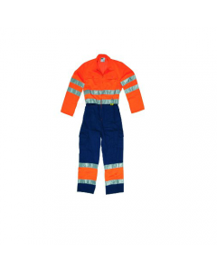 Maurer abbigliamento da lavoro per edilizia cantiere tuta alta visibilità colore arancio/blu