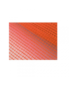 Maurer rete portaintonaco in fibra di vetro colore arancio rotolo lunghezza 50 metri. Maglia mm 5 x 5. Resistenza 150 grammi / metro quadrato. Altezza cm 100.
